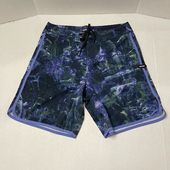 Oakley Mens Session Recycled 19" Boardshort Size 28 New With Tag - Picture 6 of 8